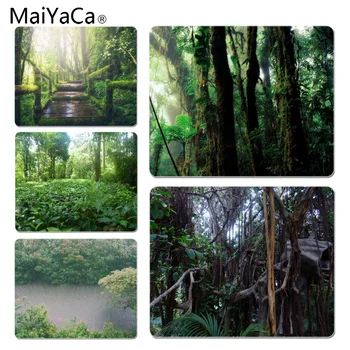 

MaiYaCa The fertile beauty of the rainforest mouse pad gamer play mats Size for 25X29cm Gaming Mousepads