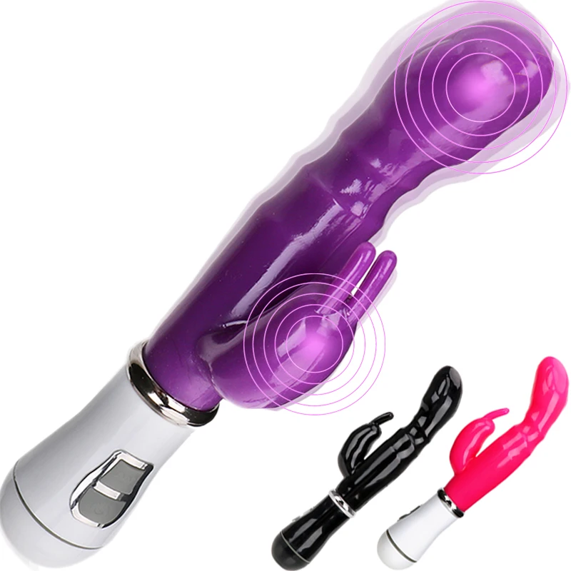 IKOKY-12-Speed-Strong-Rabbit-Vibrator-Clitoris-Stimulator-G-spot-Massager-Sex-Toys-For-Women-Female