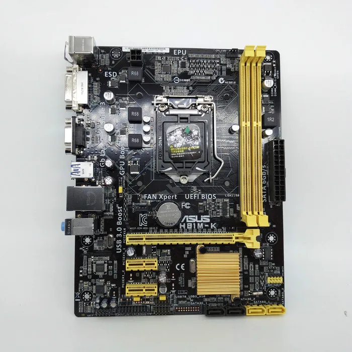 Used, Asus H81M E Original Motherboard H81 Socket LGA 1150 i7 i5 i3