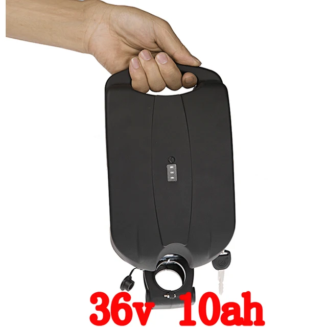 Cheap Free customs taxes  500W 36V 10AH Electric Bicycle lithium battery case 15A BMS 42V 2A charger