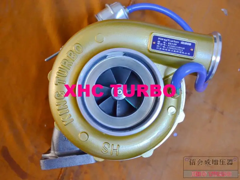 

NEW GENUINE KING TURBO HX50W 4048120 3791661 612601110954G Turbocharger for SINO heavy Truck WEICHAI Diesel WP10 390 420HP