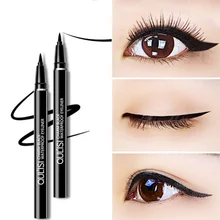 Брендовая быстросохнущая черная жидкая подводка для глаз, карандаш, стойкий водостойкий, не выцветает, подводка для глаз, макияж глаз
