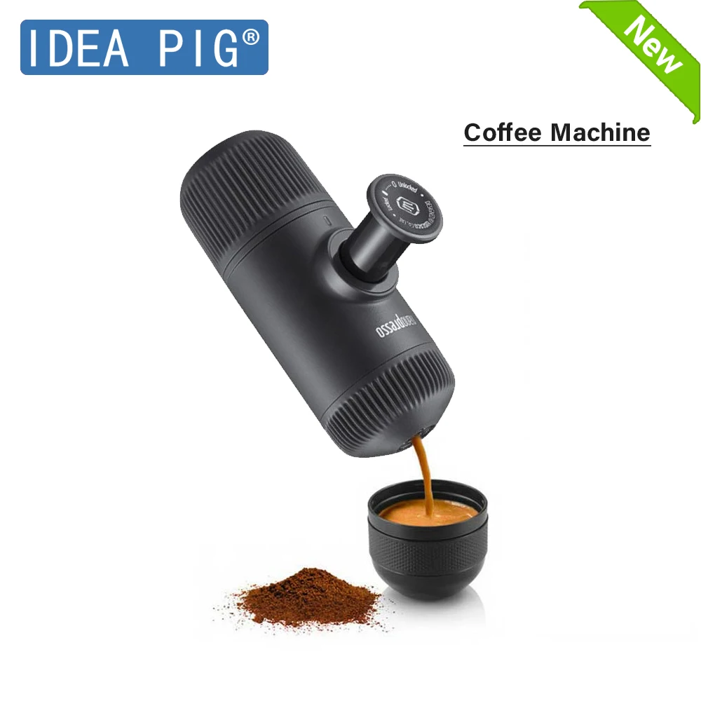 

Newest 80ml Manual Coffee Machine Mini Espresso Manually Handheld Pressure Espresso Coffee Machine Pressing Cup