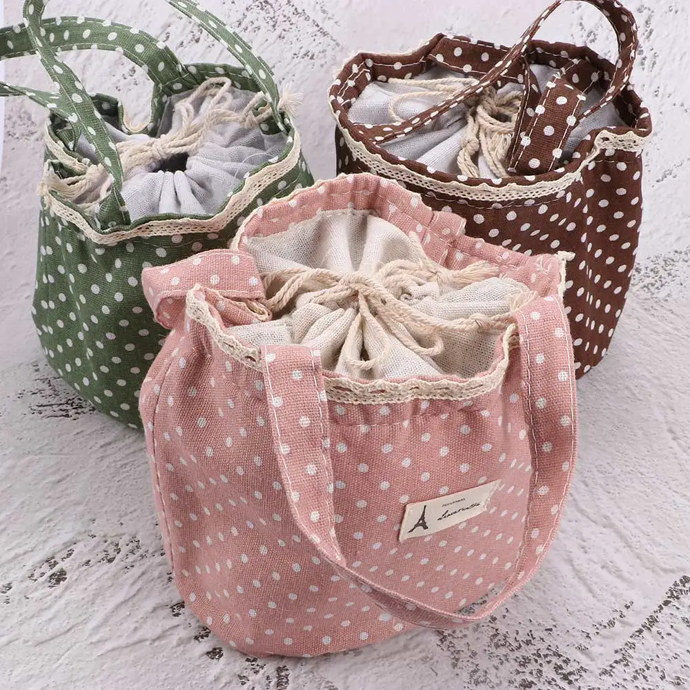 

1Pcs Lunch Bag Portable Thermal Insulated for Women kids Men Cooler Lunch Box Bag Tote canvas lunch bag Insulation Package