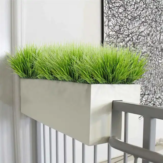 Online Shop New 5pcs Artificial Grass Plant Decorative Bendable