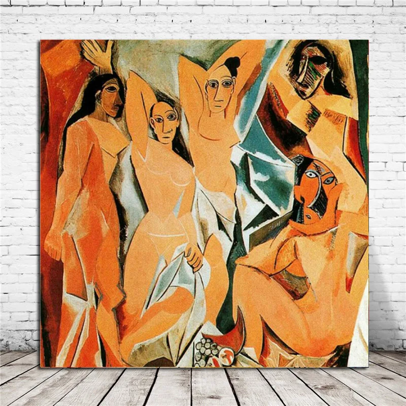 Wandbehange The Women Of Algiers Print Poster Giclee Pablo Picasso Mobel Wohnen Blowmind Com Br