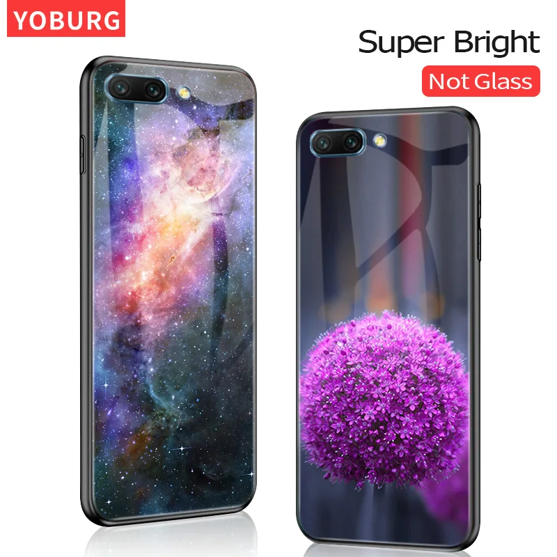 

sFor Huawei Honor 8C 8S 8X 8A 9X Case Glossy Super Bright TPU PC Phone Cover Case For Huawei Honor 9 9i 10 10i 10 Lite 8A Case