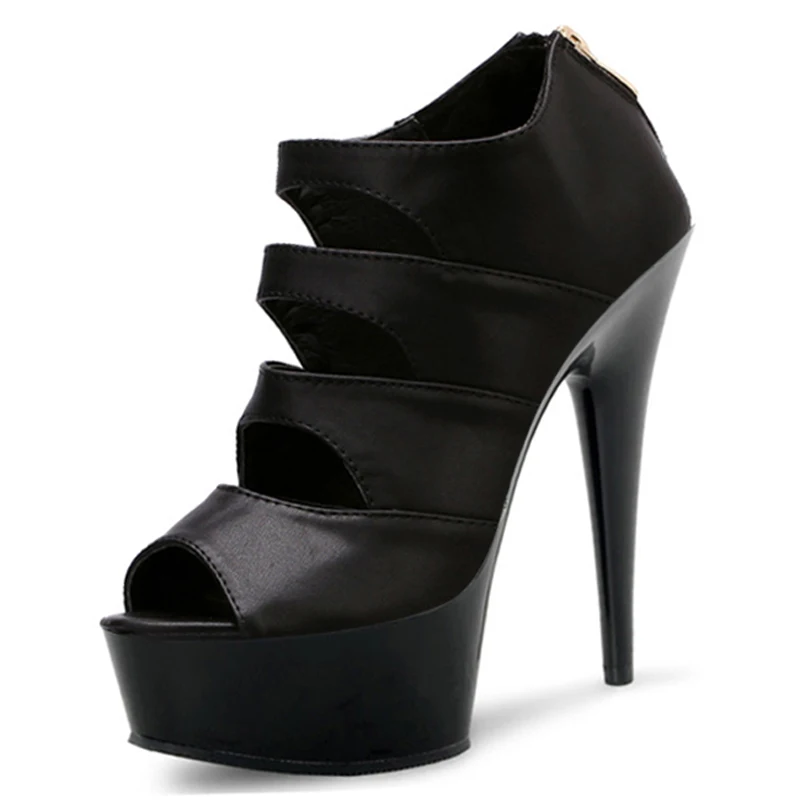 Altos Moda Zapatos 15 De Tacones Vestidos Mujeres blanco Negro Reina Sandalias Fiesta Etapa Cm Discoteca FTqHqE