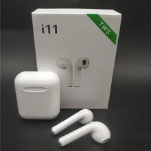 Беспроводная гарнитура I11tws Bluetooth 5,0, беспроводные мини стерео наушники с микрофоном, наушники для спорта, беспроводные наушники