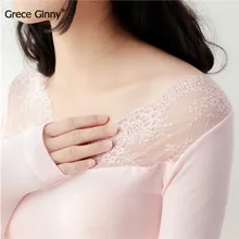 Осенне-зимний женский махровый комплект с кружевным v-образным вырезом, тонкое термобелье, осенняя одежда