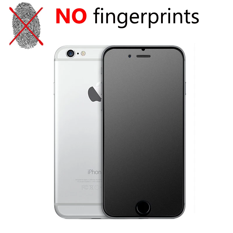 

2.5D 9H matte screen protector film for iphone XR XS MAX X 8 7 plus 6s 6 5s 5 se 5c frosted guard film for iphone 6splus 6 4 4S