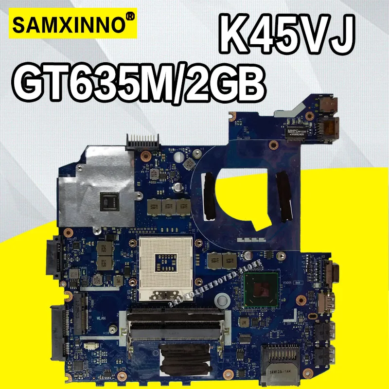 K45VJ материнская плата GT635M 2G для For Asus K45VD A45V K45VS A45VJ ноутбука Тест 100%|Материнские