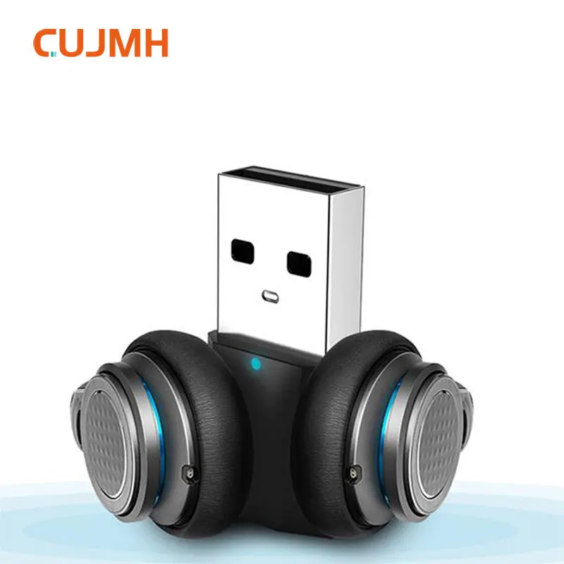 CUJMH USB Bluetooth 4 2 стерео аудио передатчик для ТВ ПК динамик наушники | Электроника