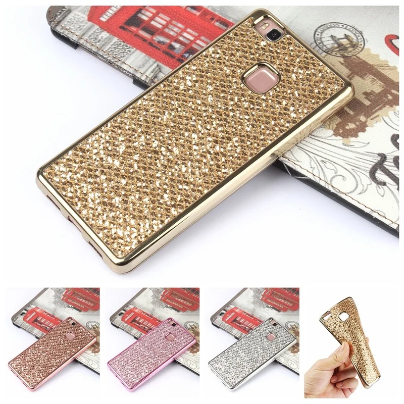 

Luxury Glitter Bling Soft Silicone Case For Huawei P8 P9 Lite 2017 P10 P20 Pro Cover for Mate 20 Lite Honor 10 Lite Y5II Cases