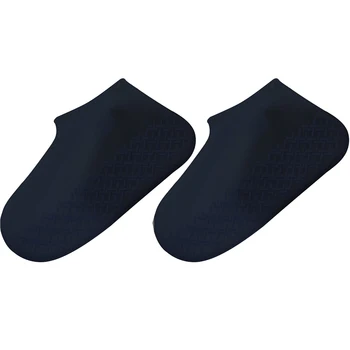 

Men Women Outdoor Protector Waterproof Travel Thickening Shoe Cover Silicone Accessories Foot Wear Elastic Non Slip 1 Pair