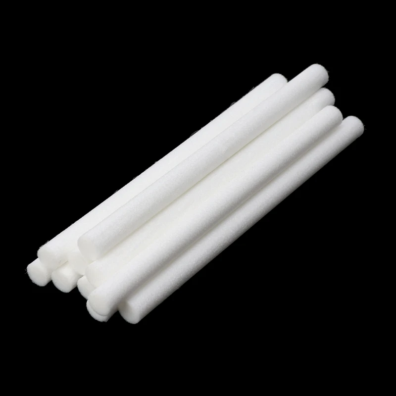 

10Pcs 8mmx130mm Humidifiers Filters Cotton Swab for Humidifier Aroma Diffuser