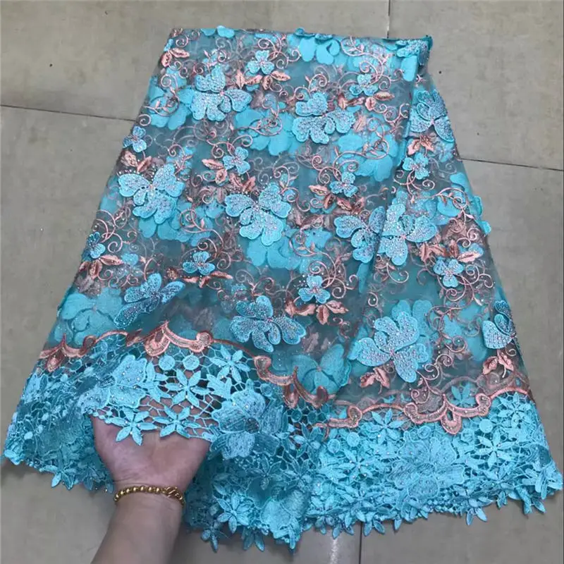 

2018 Latest Nigerian Laces Fabrics With Stones Top Quality Tulle African Laces Fabric Wedding African French Tulle Lace 30
