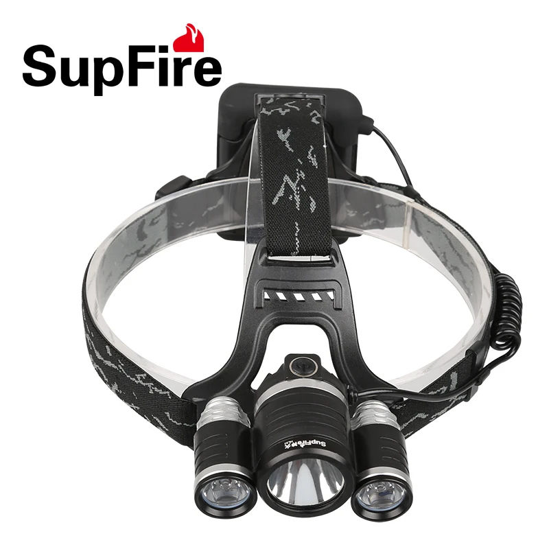 

Headlamp LED Flashlight Hunting Fishing SupFire CREE XK HL33 16W Lantern on the Head Maintenance Lighting Torch Light S110