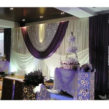 CreativePurple Wedding Backdrop Paillette Curtain Backdrop Wedding Backdrop Drape Party Decoration Supplies Customized