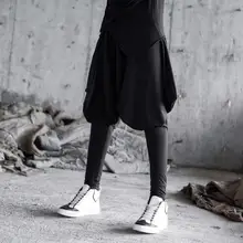 27-44, новинка г. мужская одежда стилист Модные свободные ноги зауженные эластичные молодые стадии повседневные брюки плюс размер певица костюмы