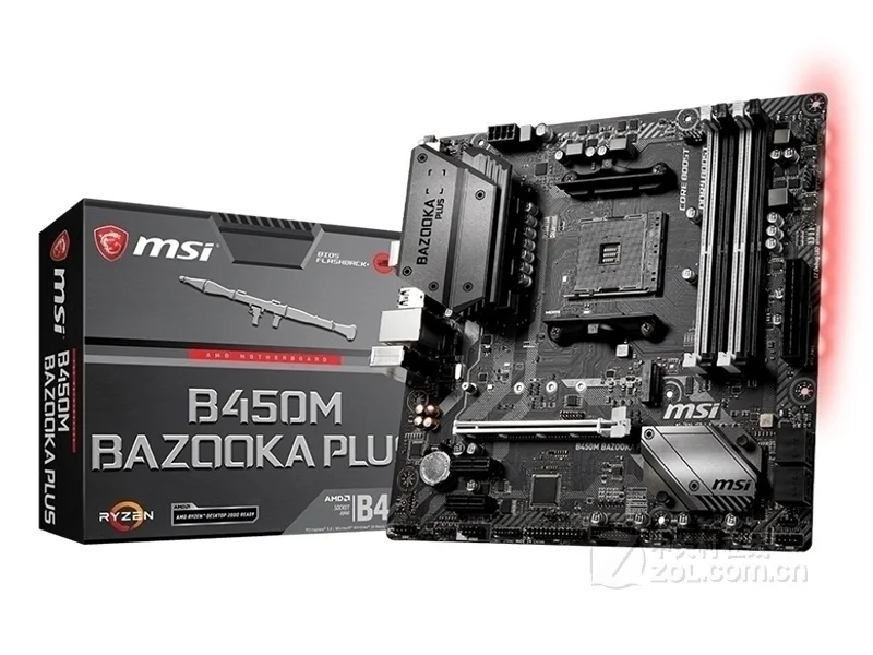  Neue MSI B450M BAZOOKA PLUS original mainboard Sockel AM4 DDR4 USB2.0 USB3.1 64 GB B450 Desktop mot