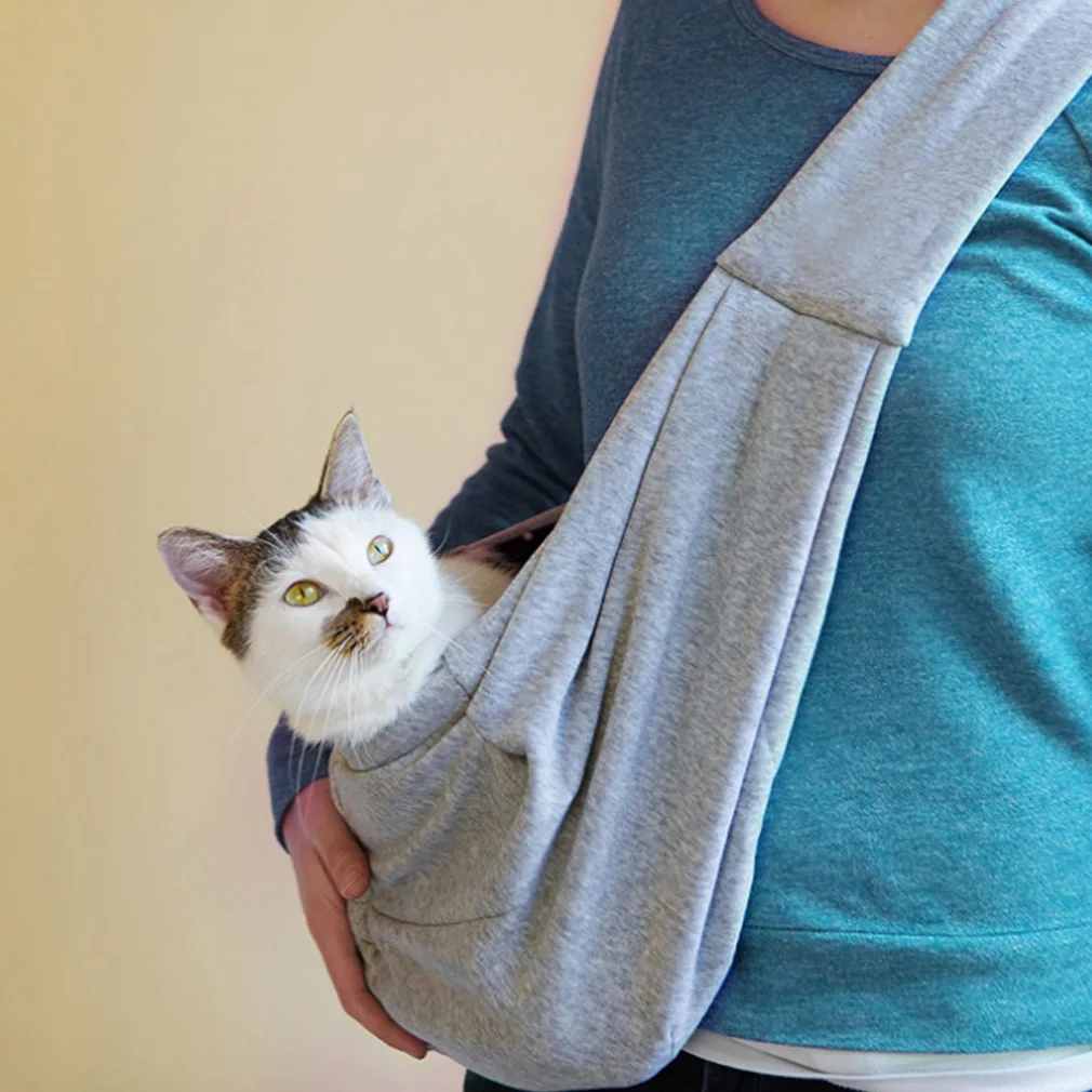 Переносная переноска для собак, кошек, щенков, сетчатая удобная сумка для путешествий, рюкзак на плечо