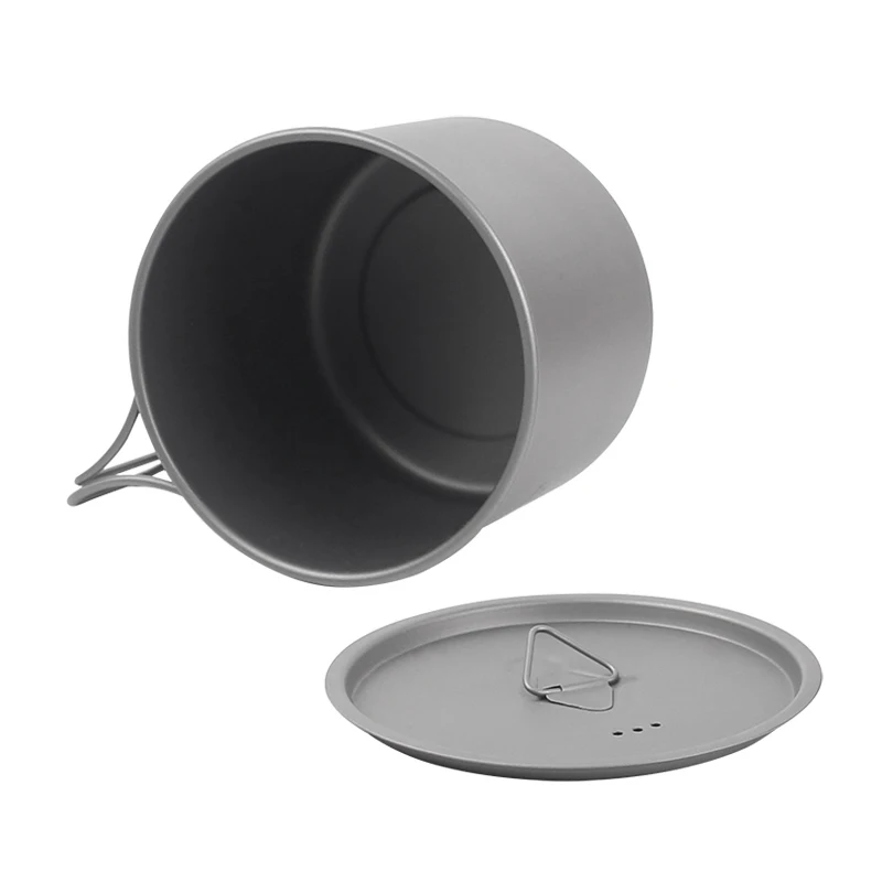 Una nueva TOAKS 3in1 550 ml ultraligero de titanio Pot Camping al aire libre de titanio taza olla-550/POT-550-L