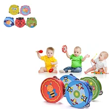 1 шт. мультфильм колокольчик бубен Тамбурин дети Инструменты Горячая Распродажа