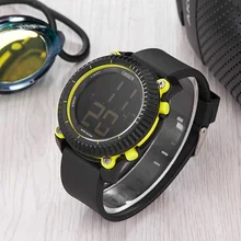 Топ бренд OHSEN модные цифровые часы желтые мужские наручные часы Будильник Секундомер резиновый ремешок водонепроницаемые спортивные армейские часы Relogio