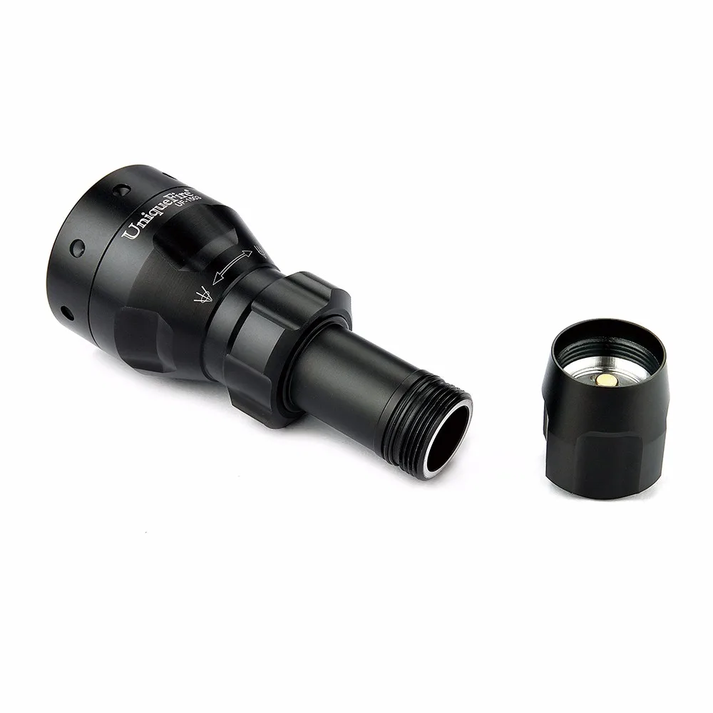 UniqueFire XML T6 LED Flashlight UF1503 Diving Waterproof White Light  LED Hand Light+Charger+Tactical Remote+Gun Mount7
