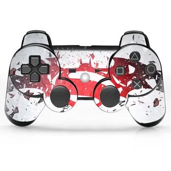 

2PCS/LOT sticker CoverSkin For PS3 Fat for PS3 Slim Controller Gamepad Controller