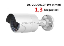 Original English Version DS-2CD2012F-IW IR 30m Bullet Network IP Camera with WiFI PoE IP66,1.3MP Mini Bullet CCTV Camera