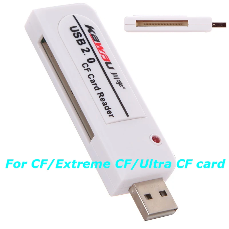 Contribuir Manifiesto Telégrafo Alta calidad lectura directa Cámara tarjeta CF lector USB 2.0 lector de tarjetas  CF Compact Flash profesional para tarjeta CF _ - AliExpress Mobile