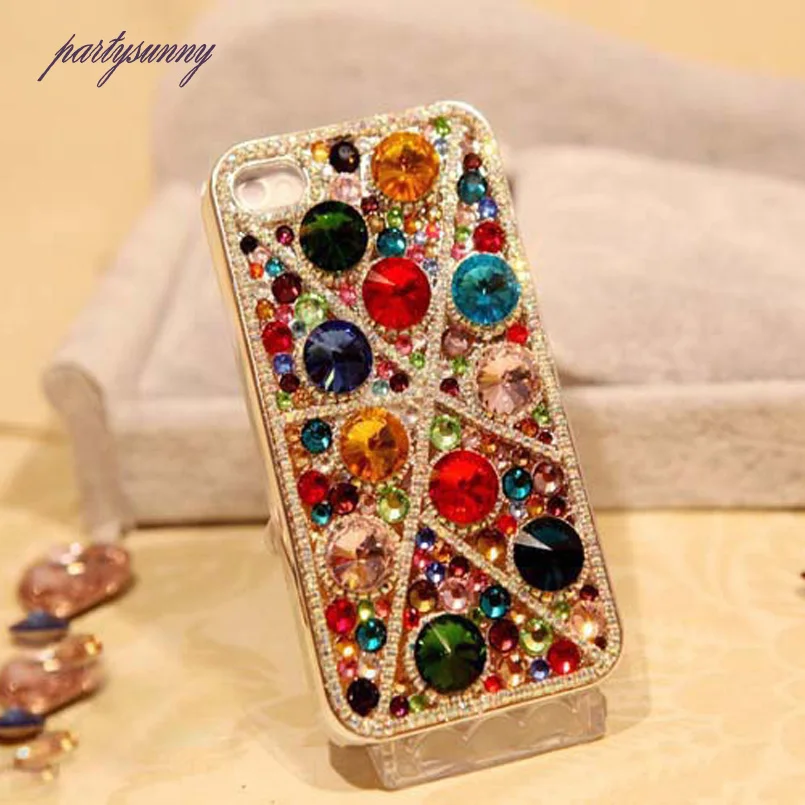 

PF 1000pcs Mixed Color Rhinestones Trim Phone Case Glue On Appliques Resin Crystals Beads Strass Stickers Jewelry Crafts TZ023