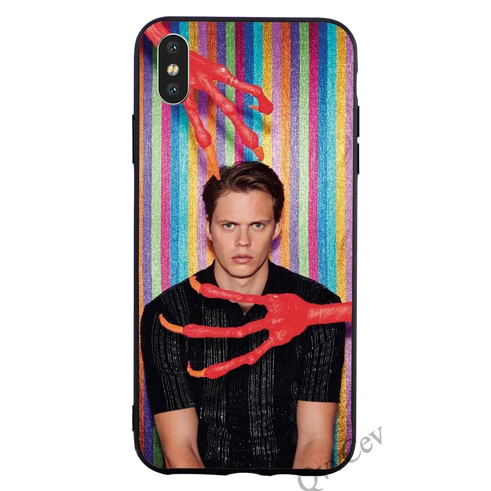 Модный чехол для телефона Bill Skarsgard для чехла iPhone 5S XR X 7 5 8 Plus 6 6S SE Xs Max - Цвет: K0516904