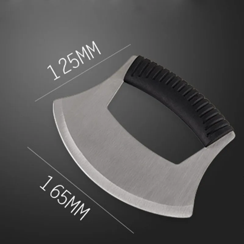 

High Quality Stainless Steel Baking Gadgets Pizza Dough Scraper Cutter Kitchen Flour Pastry Cheese Cutter Cake Tools Knife T15