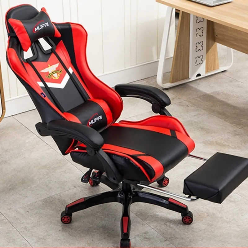 Кожаные спортивные игры, Интернет-стулья, рабочие стулья, офисная мебель, компьютерное кресло для геймера, кофе, удобные стулья