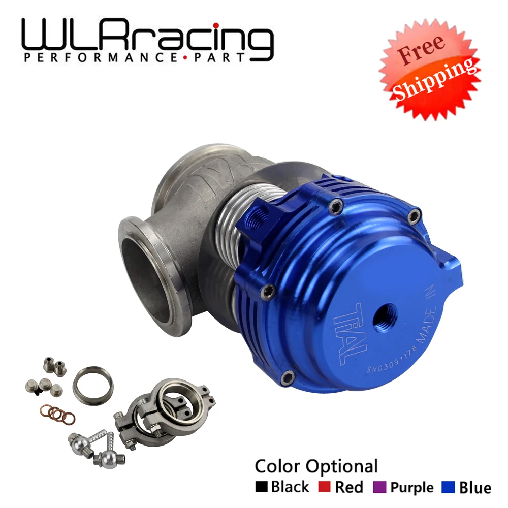 

WLR Free shiping- External Wastegate,V-banded 38mm MVS-A, Includes V-band flanges and clamps 38MM WASTEGATE With TL logo WLR5832