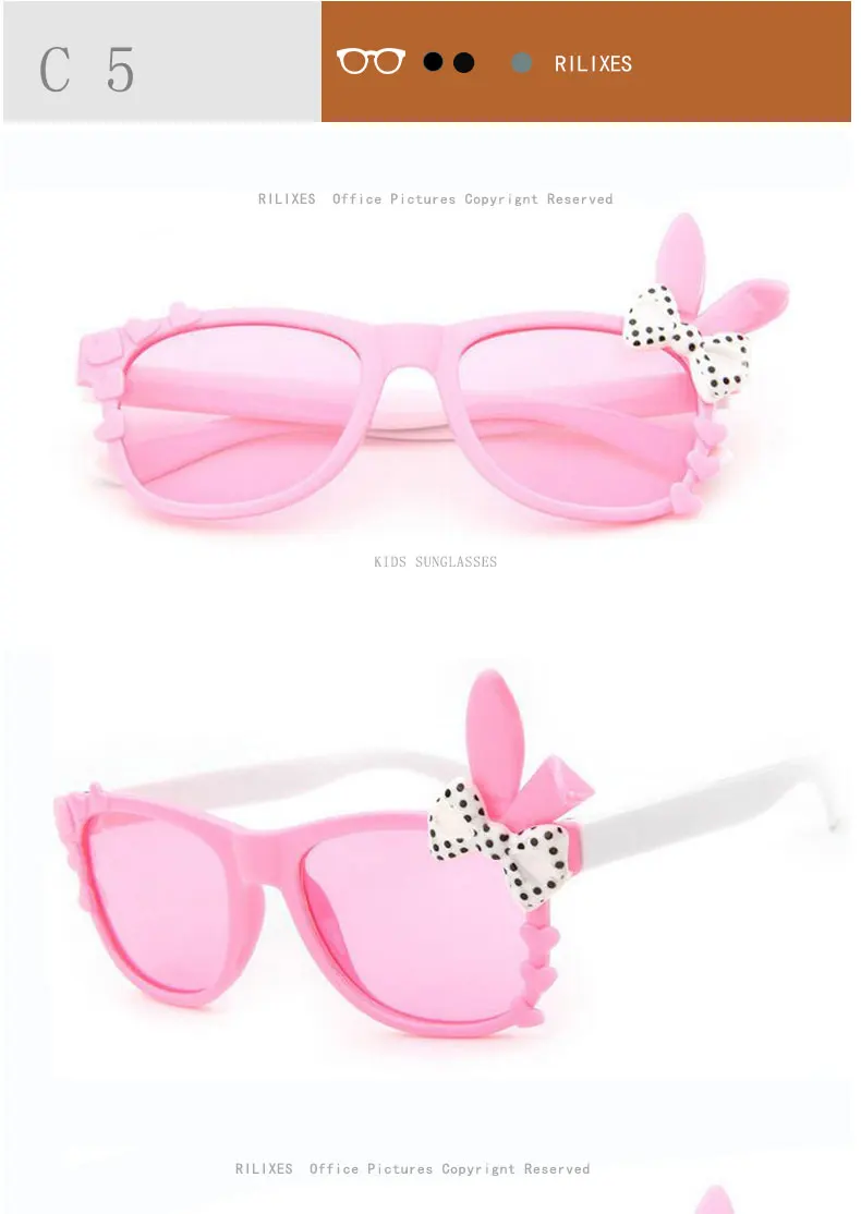 Kids Sunglasses Grils Lovely Baby Sunglasses Children Glasses Sun Glasses For Boys Gafas De Sol (12)