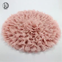 Buy (Diameter=49~50cm) Flower Style Mat Soft Chiffon Cushion Photography Baby Props Newborn Photographic Newborn Props Free Shipping
