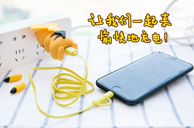 Kawaii пикачуэ дизайн Usb зарядное устройство для мобильного телефона настенное зарядное устройство адаптер для samsung Galaxy S8 S7 S6 Edge S5 J7 J5 J3 A5 и т. д