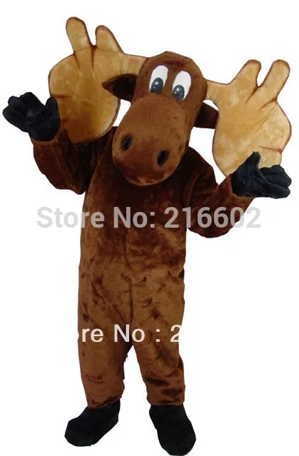 Moose костюм талисмана для взрослых талисман костюмы распродажа | Тематическая