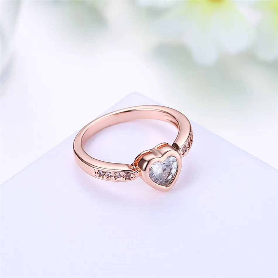 heart ring gold