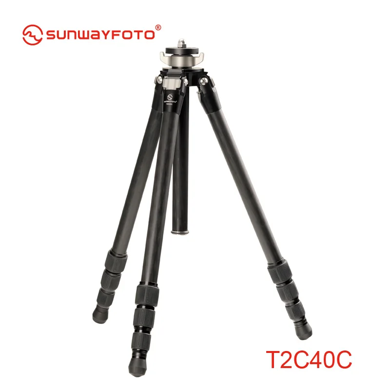 SUNWAYFOTO T2C40C Carbon Fiber  Professional Camera Tripod for Dslr Traveller Tripode