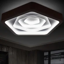 The new LED ceiling light creative living room lamp art warm romantic bedroom study light free shipping