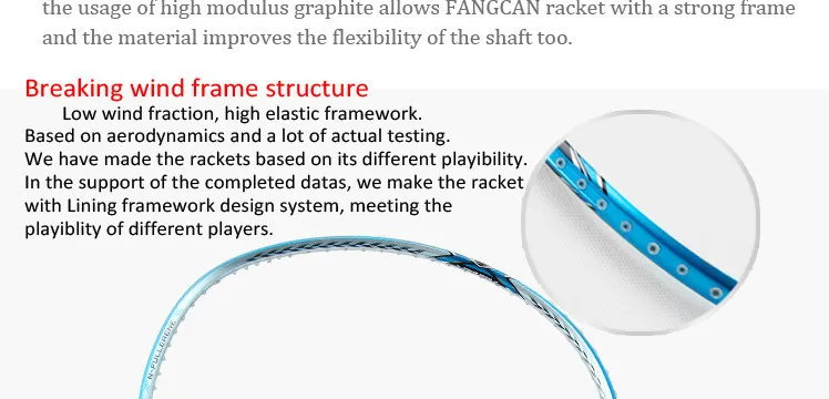 5 шт./партия FANGCAN список NANO RAY 9900 ракетка для бадминтона с струной светло-голубая оригинальная ракетка для бадминтона Карбон