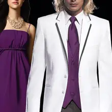 Два пуговицы платье жениха Досуг похудения разрезом отворотом Лучший мужской костюм на заказ Свадебная вечеринка для мужчин