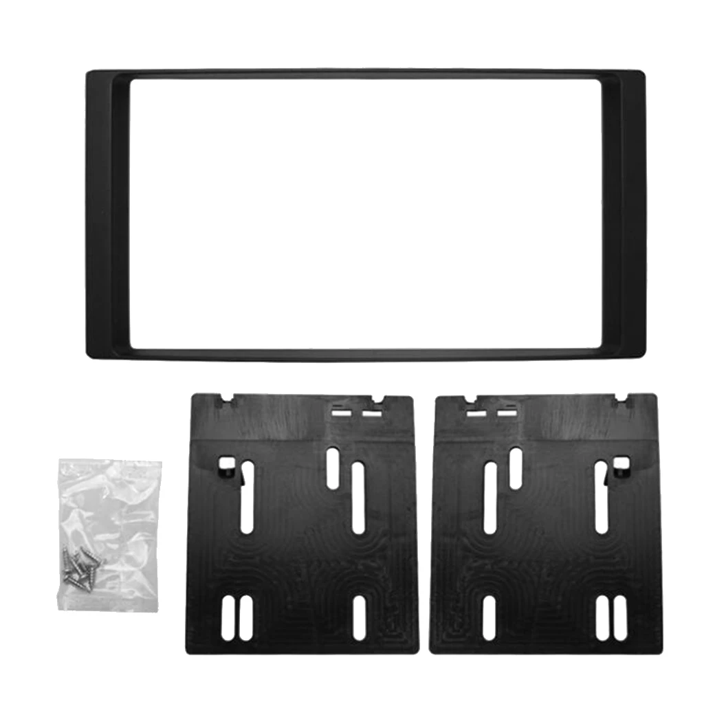 ABS Auto Car Double Din Car Radio Stereo Fascia Panel Frame for   Forester Impreza XV  173mmx98mm