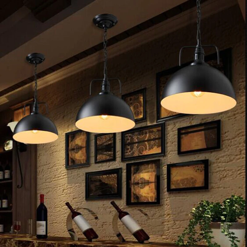  Vintage pendant lights industrial Loft lamp E27 Nordic Restaurant Kitchen light Night Light lamp Lo - 32954223547