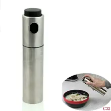 Envío de la Nueva de Acero Inoxidable Botella de Bomba de Pulverización Pulverizador Puede Aceite de Oliva Olla Jar Herramienta